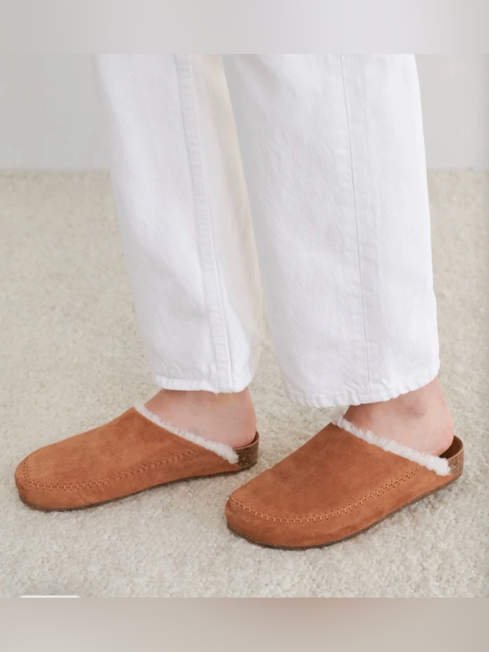 Jenni Kayne Shearling-Lined Moc Clog